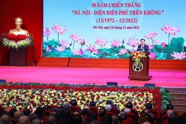 Ceremony to mark “Hanoi - Dien Bien Phu in the Air” victory in Hanoi