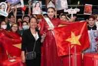 Hoa hậu Ngọc Châu rạng rỡ, tự tin chinh phục 'giấc mơ hoàn vũ' Miss Universe 2022