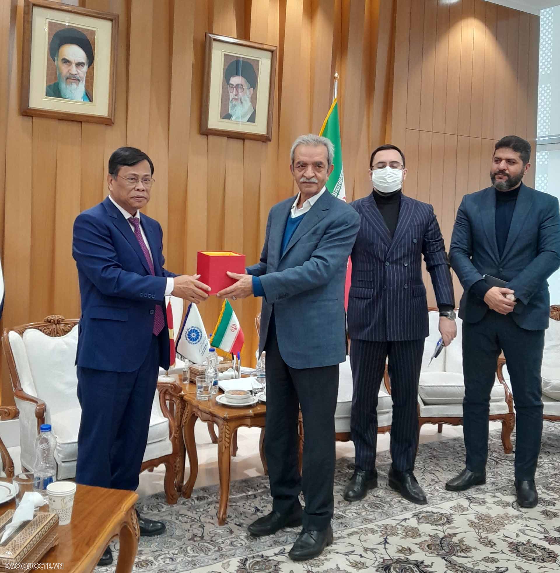 Đại sứ Lương Quốc Huy khẳng định Iran là đối tác thương mại quan trọng của Việt Nam tại khu vực Trung Đông.