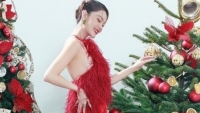 Sao Việt: Diễm My 9X đăng ảnh sau màn cầu hôn ấn tượng, Minh Hằng điệu đà với váy đỏ