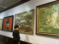 300 tác phẩm của 30 họa sĩ Việt Nam và Hàn Quốc tham dự Triển lãm 'Hội tụ tinh hoa mỹ thuật Việt - Hàn'