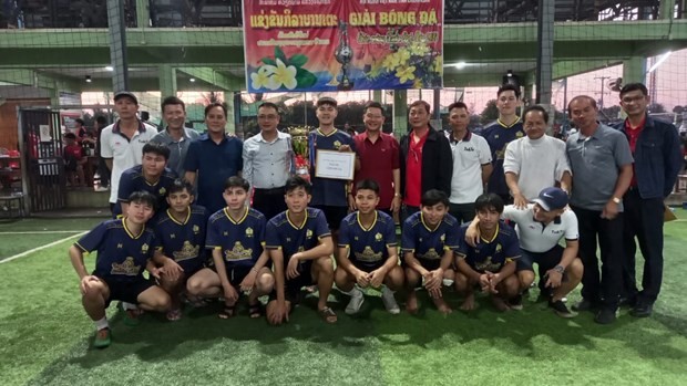 Football tournament for OVs in Laos wraps up