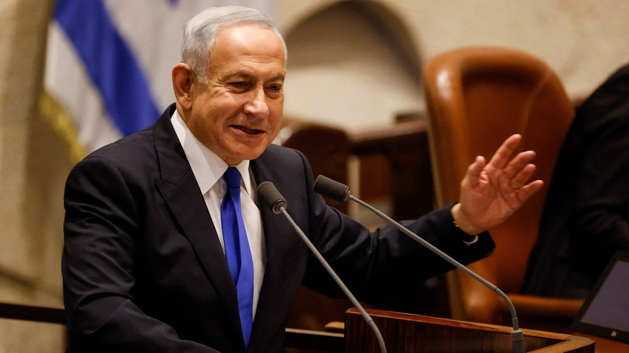 Ngày 29/12, ông Benjamin Netanyahu đã tuyên thệ nhậm chức Thủ tướng của Israel. (Nguồn: AFP)