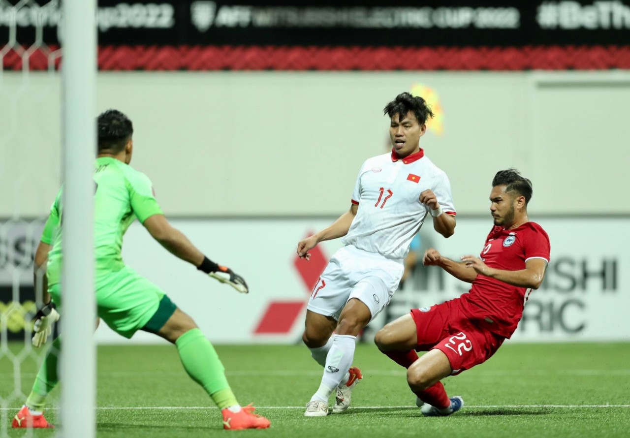 AFF Cup 2022: Đội tuyển Việt Nam chia điểm với Singapore