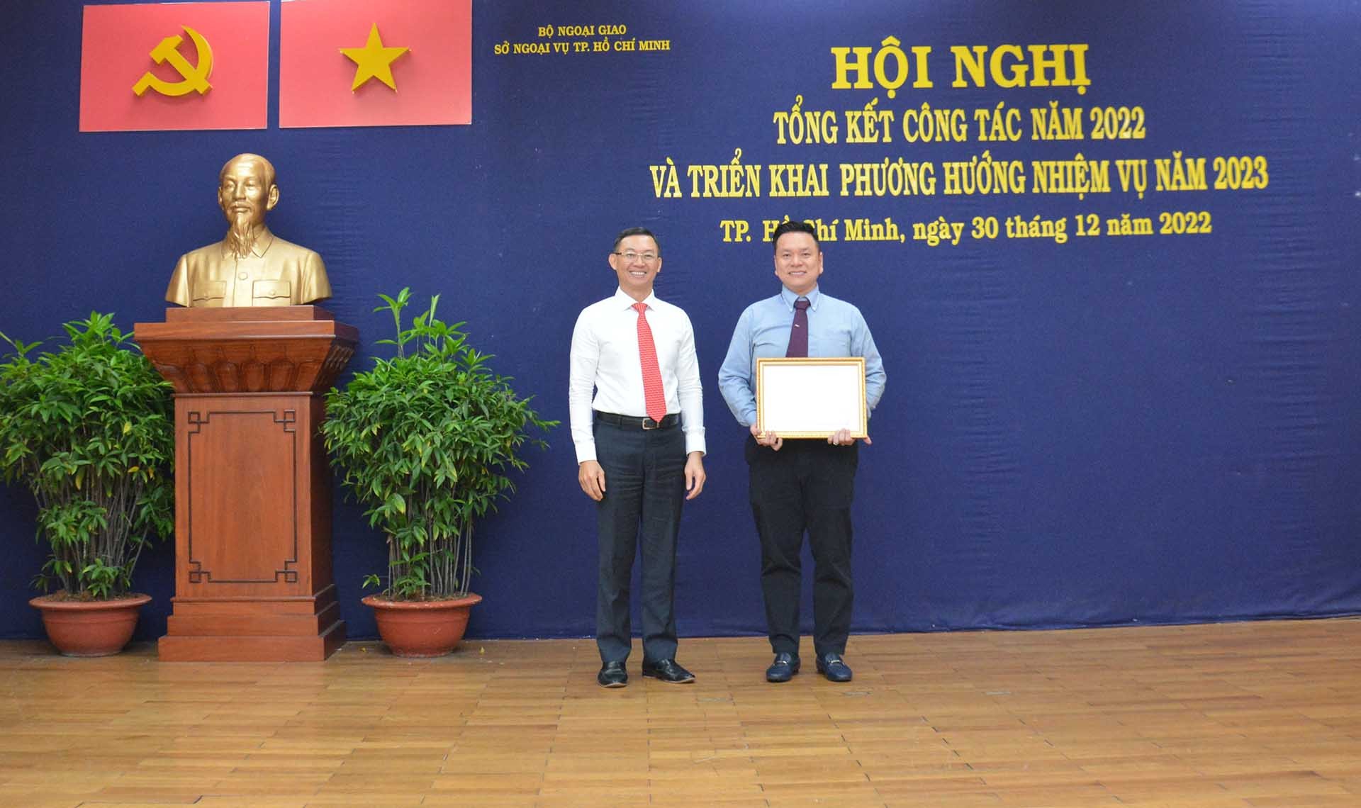 Sở Ngoại vụ TP. Hồ Chí Minh tổng kết công tác 2022 và triển khai nhiệm vụ 2023