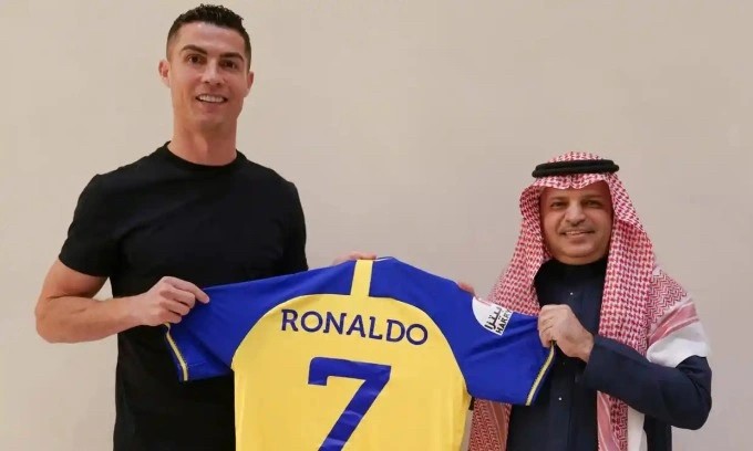 C.Ronaldo sẽ mang áo số 7 ở Al Nassr (ảnh: Al Nassr).