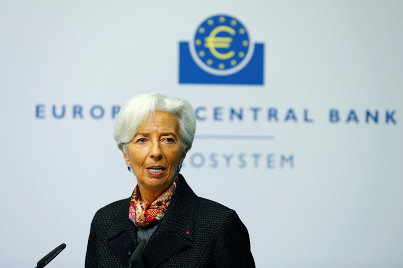 Chủ tịch Ngân hàng Trung ương châu Âu (ECB) bà Christine Lagarde. (Nguồn: Daily News Egypt)