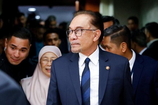 Thủ tướng Malaysia Datuk Seri Anwar Ibrahim. (Nguồn: Reuters)