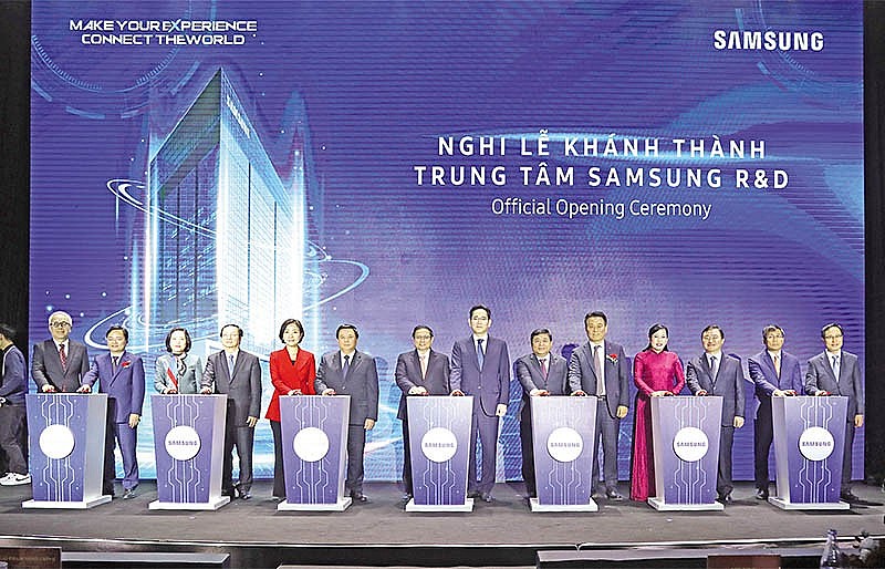 Tập đoàn Samsung khánh thành Trung tâm R&D tại Việt Nam, với quy mô 220 triệu USD