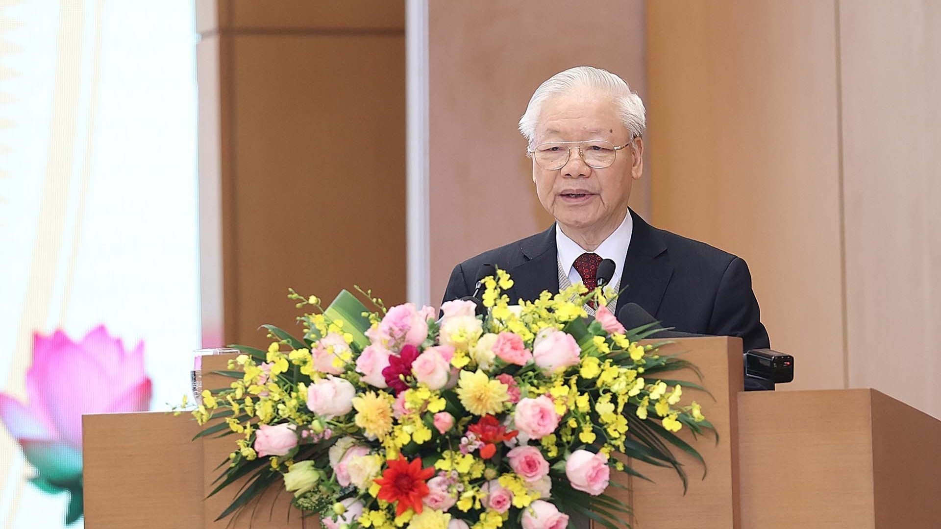 Tổng Bí thư Nguyễn Phú Trọng: Tranh thủ thời cơ, thực hiện thắng lợi mục tiêu kinh tế-xã hội năm 2023