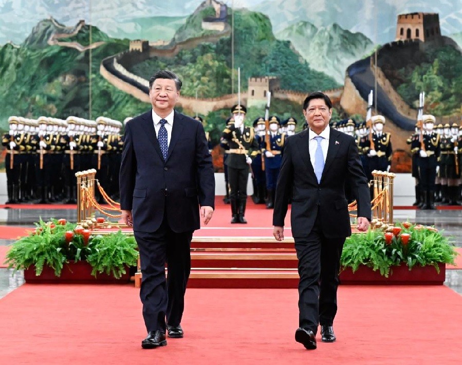 Hội đàm lãnh đạo Philippines-Trung Quốc: Bắc Kinh nói 'muốn thúc đẩy năng lượng tích cực cho hòa bình'. (THX