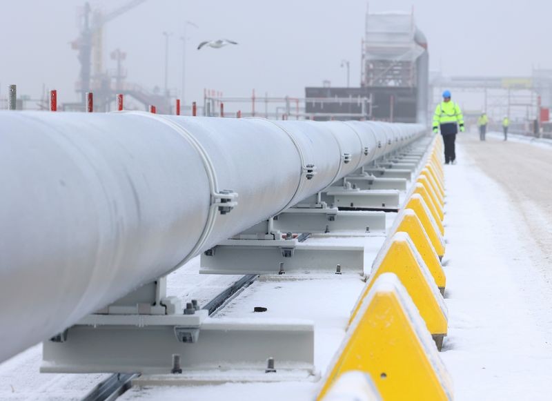 Nhà ga Wilhelmshaven LNG mới khai trương, do Uniper SE vận hành, ở Wilhelmshaven, Đức.Nhiếp ảnh gia: Liesa Johannssen/Bloomberg