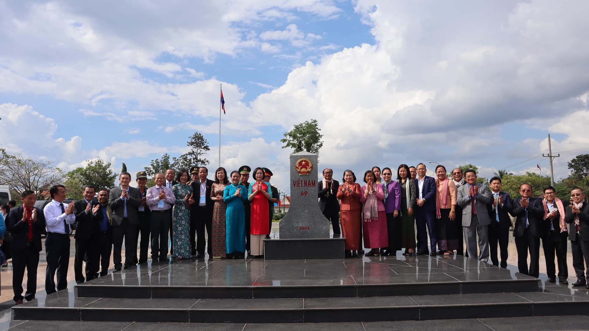 Đại biểu tham dự Gặp gỡ hữu nghị và hợp tác nhân dân Việt Nam - Campuchia. (Nguồn: VUFO)