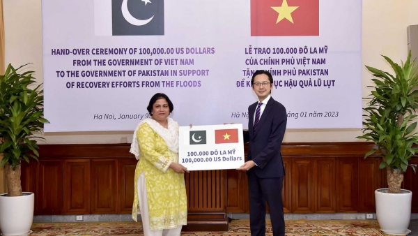 Vietnam helps Pakistan address typhoon aftermaths