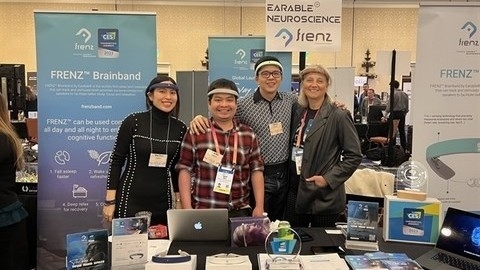 Sleep-aid device invented by Vietnamese startup launched globally at CES 2023