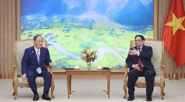 Prime Minister receives former Japanese Prime Minister Suga Yoshihide