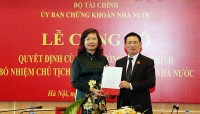 Bà Vũ Thị Chân Phương làm Chủ tịch Ủy ban Chứng khoán