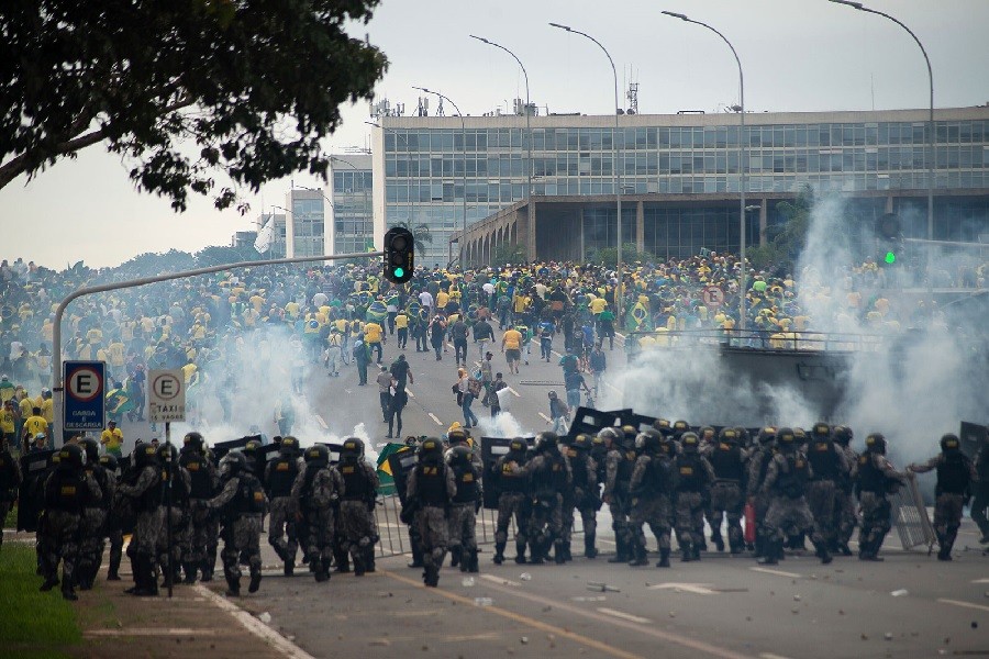 Brazil: Nga ủng hộ tân Tổng thống, Mỹ mời sang Washington; tình hình trở lại bình thường, 1.500 đối tượng bị bắt giữ. (Nguồn: AP)