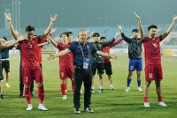 Đội tuyển Việt Nam trở lại vị trí 95 trên bảng xếp hạng FIFA, trên Thái Lan 16 bậc