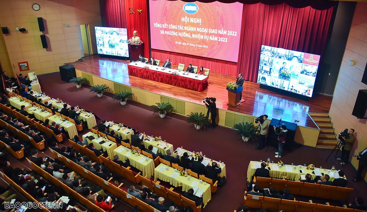 Khai mạc Hội nghị tổng kết công tác ngành Ngoại giao năm 2022