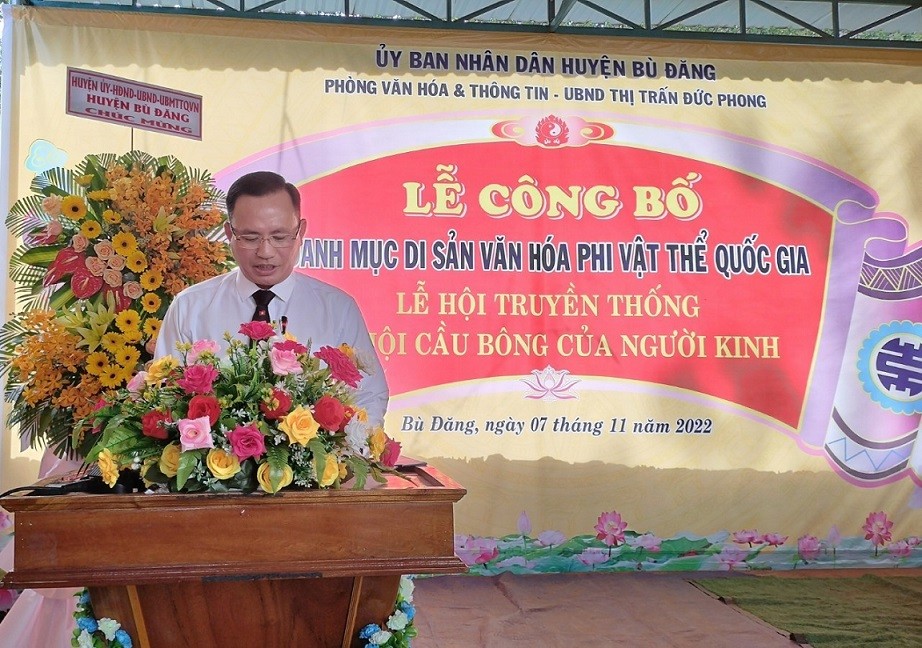 Ông Nguyễn Văn Lưu, phó Chủ tịch UBND huyện Bù Đăng 