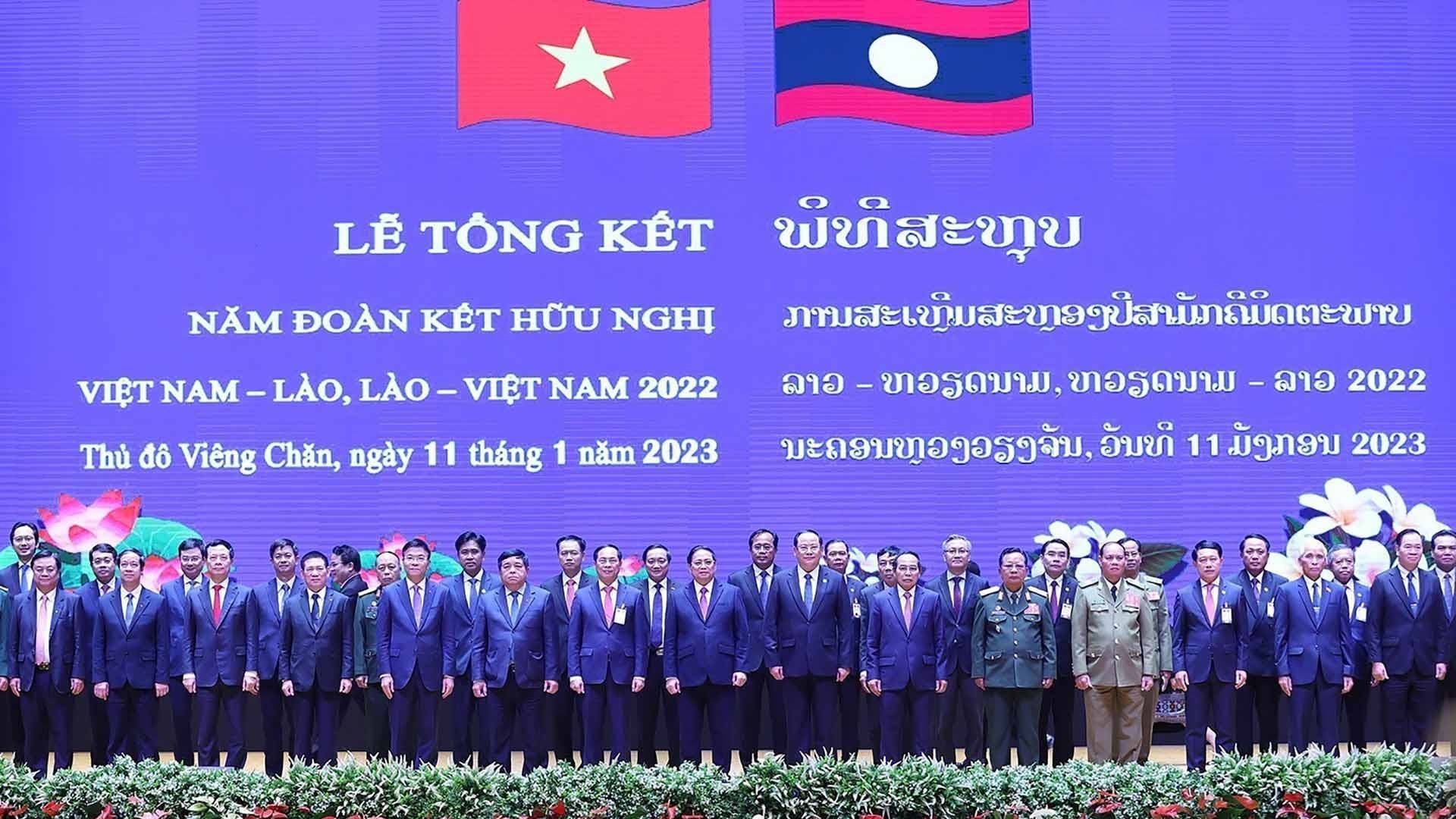 Tổng kết Năm đoàn kết hữu nghị Việt Nam-Lào, Lào-Việt Nam