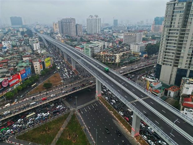 Hanoi: Elevated Ring Road No.2 opened to traffic