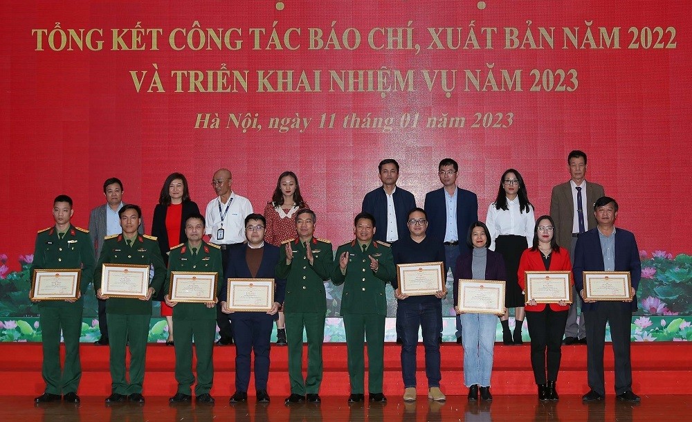 Hội nghị Tổng kết công tác báo chí, xuất bản toàn quân năm 2022