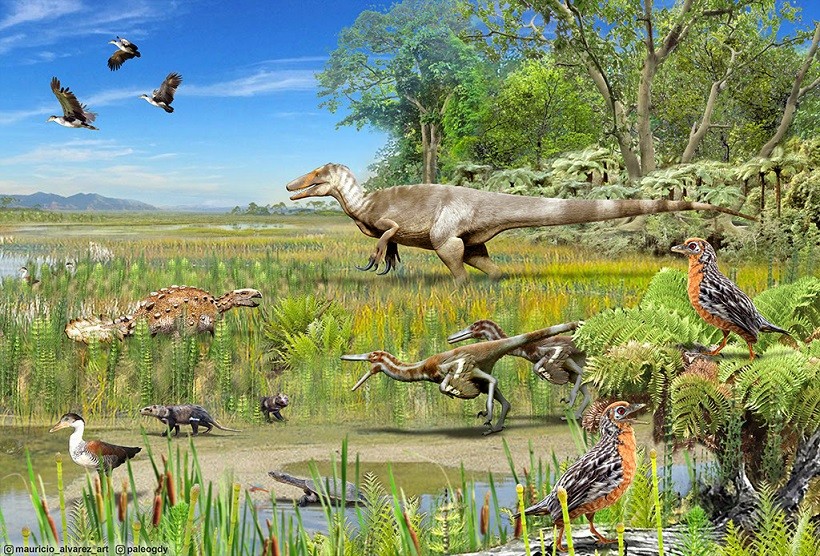 Chile tìm thấy hóa thạch của 4 loại khủng long