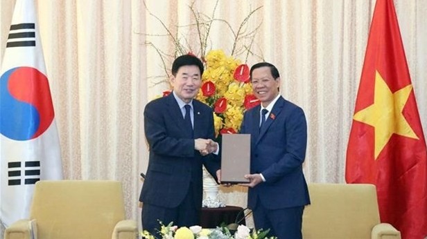 RoK National Assembly Speaker Kim Jin Pyo hails HCM City’s contribution to Vietnam-RoK ties