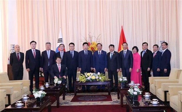 RoK National Assembly Speaker Kim Jin Pyo hails HCM City’s contribution to Vietnam-RoK ties