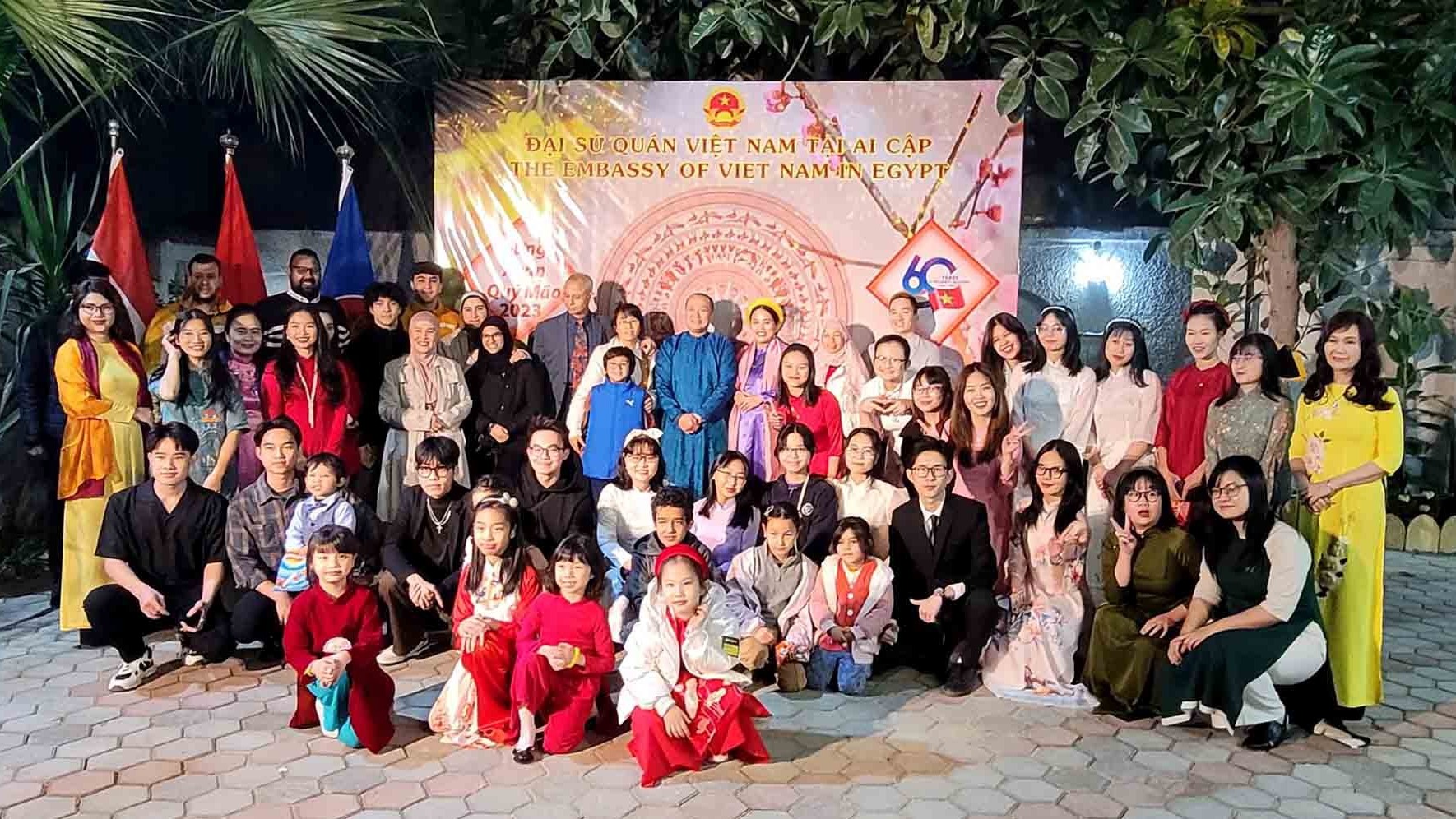 Đại sứ quán Việt Nam tại Ai Cập tổ chức Tết cộng đồng mừng xuân Quý Mão