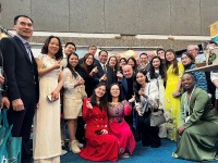 Đại sứ Phạm Việt Anh dự khai trương gian hàng công ty Miss Linh tại Hà Lan