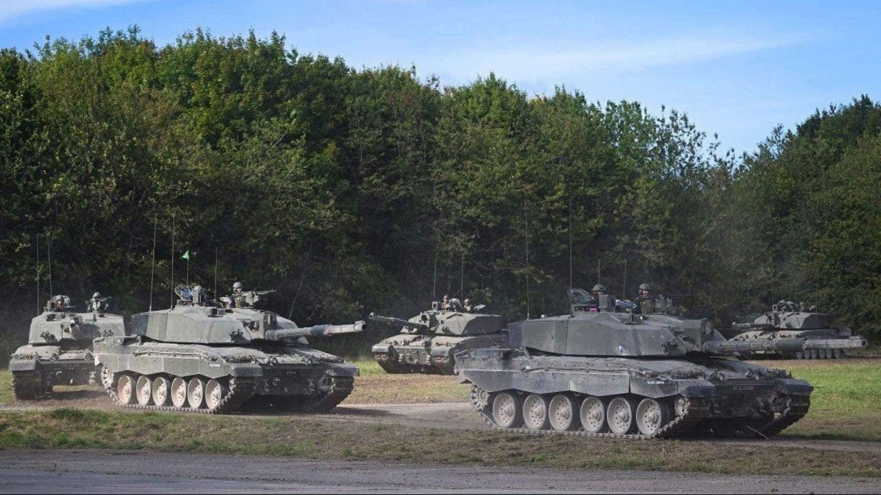 Chính phủ Anh tuyên bố sẽ chuyển giao cho Ukraine 14 xe tăng Challenger 2. (Nguồn: Getty Images)