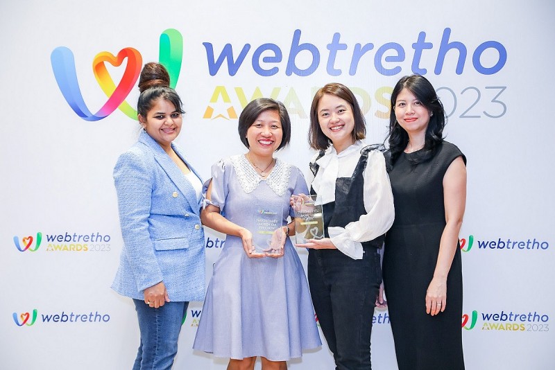 Nestlé NAN nhận được 2 giải thưởng lớn tại sự kiện Webtretho AWARDS 2023