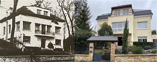 The house where the delegation of the Provisional Revolutionary Government of the Republic of South Vietnam stayed from 1968-1973. (Photo: VNA)