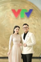 MC Mai Ngọc và Đức Bảo dẫn chương trình đêm Giao thừa Tết Quý Mão 2023