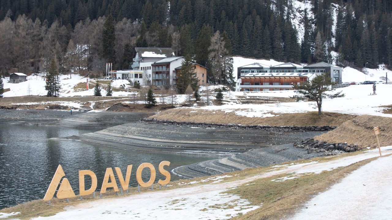 hồ Davos ở Davos, Thụy Sĩ, 