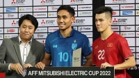 Tiến Linh và Teerasil Dangda đồng giải Vua phá lưới AFF Cup 2022, Theerathon Bunmathan xuất sắc nhất