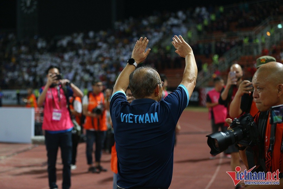Trận chia tay đội tuyển Việt Nam của HLV Park Hang Seo đạt kỷ lục người xem ở Hàn Quốc