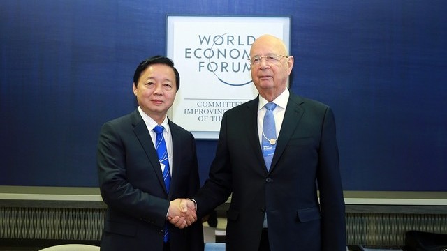 WEF Davos: Phó Thủ tướng Trần Hồng Hà bắt đầu tham dự các hoạt động