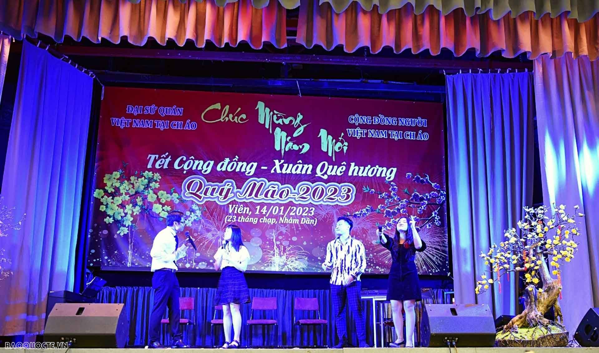 Đại sứ quán Việt Nam tại Áo tổ chức Tết cộng đồng Xuân quê hương 2023