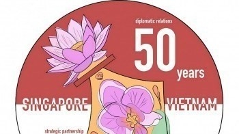 Winner of logo design contest marking Vietnam-Singapore diplomatic ties announced