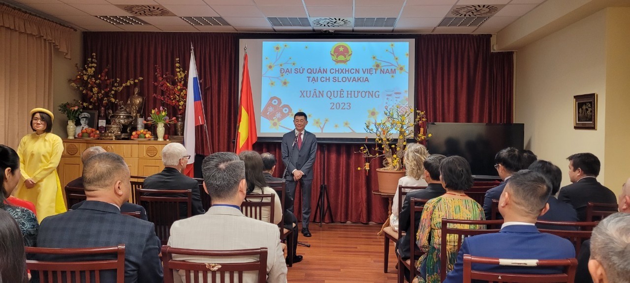 Đại sứ quán Việt Nam tại Slovakia tổ chức chương trình Xuân Quê hương 2023