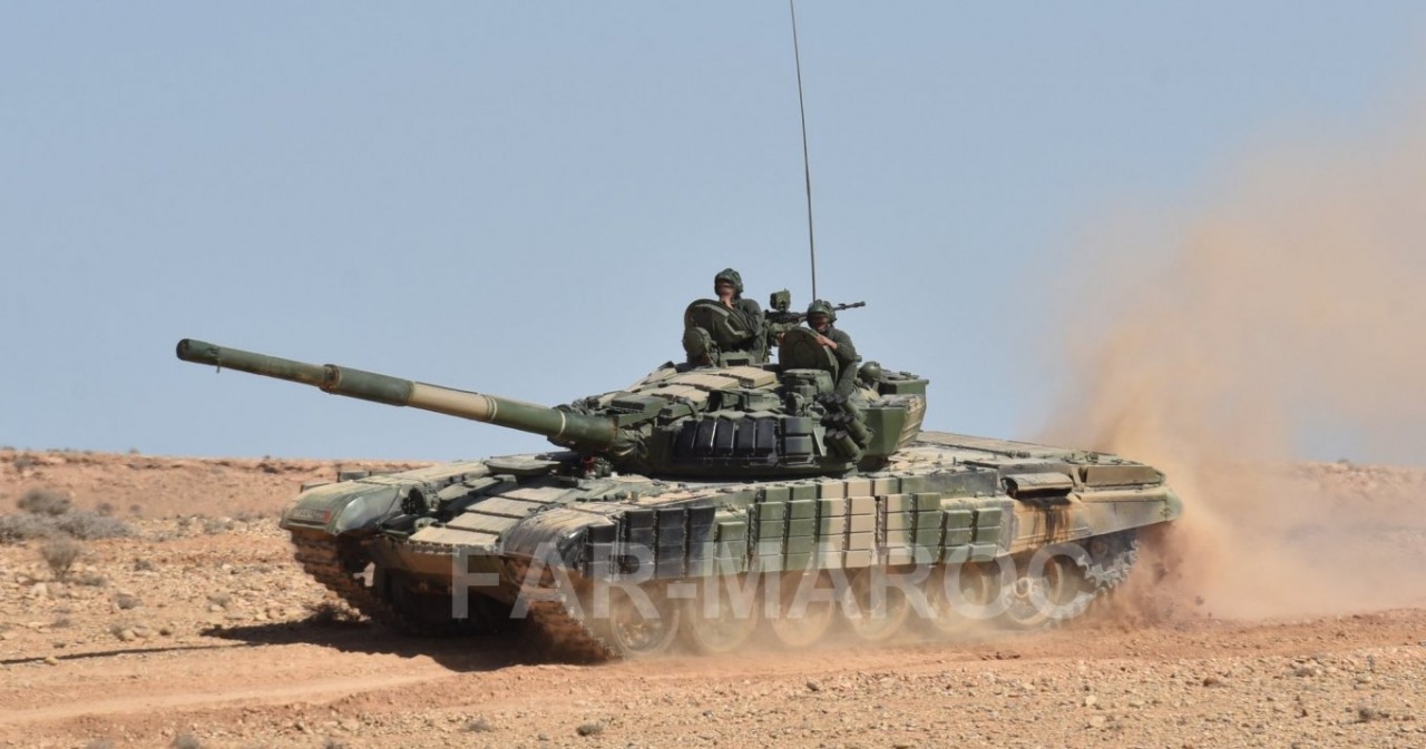 (01.23) Xe tăng T-72B thuộc biên chế Quân đội Morocco sẽ được gửi tới Ukraine. (Nguồn: Lục quân Morocco)