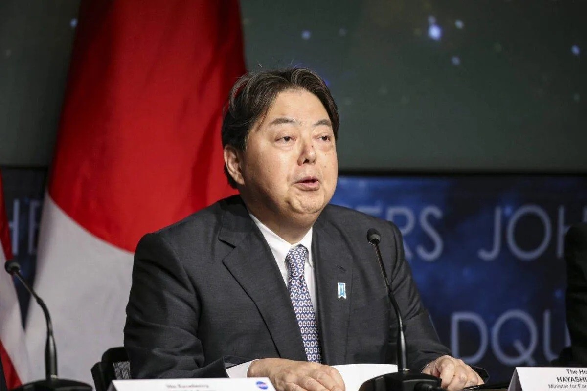 (01.23) Ngoại trưởng Nhật Bản Yoshimasa Hayashi nhấn mạnh Tokyo, trên cương vị Chủ tịch G7, sẽ đóng vai trò tích cực vào an ninh toàn cầu. (Nguồn: Getty Images)