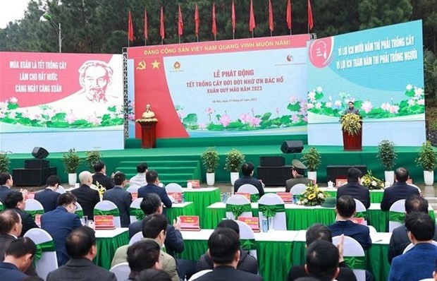 Prime Minister Pham Minh Chinh launches New Year tree planting festival