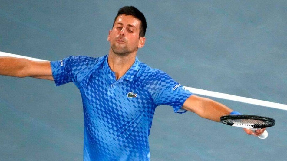 Novak Djokovic thẳng tiến vào chung kết Australian Open 2023