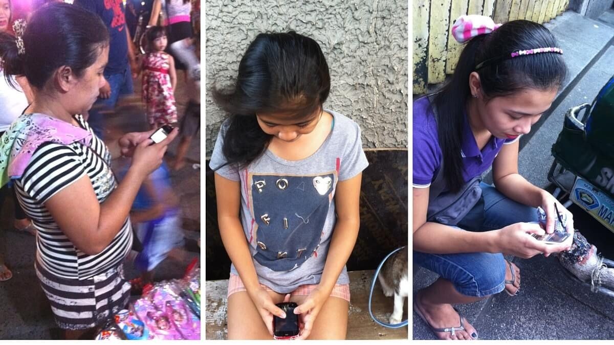 Philippines: Cứ 4 phụ nữ thì có 3 người sử dụng điện thoại thông minh. (Nguồn: The Star)