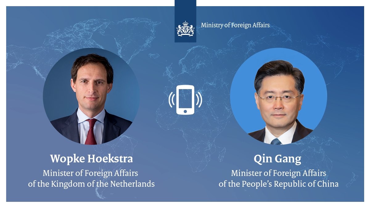Ngoại trưởng Trung Quốc-Hà Lan điện đàm: Tỏ lòng nhau về tăng cường hợp tác
